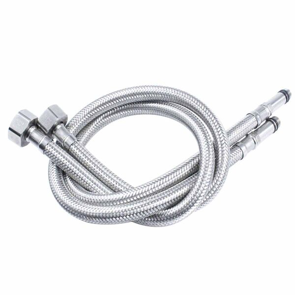 Mangueira Flexível Para Misturador Monocomando 60cm (par)