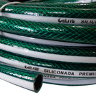 Mangueira Jardim Forte Trançada Silicone Verde 1/2 -20m
