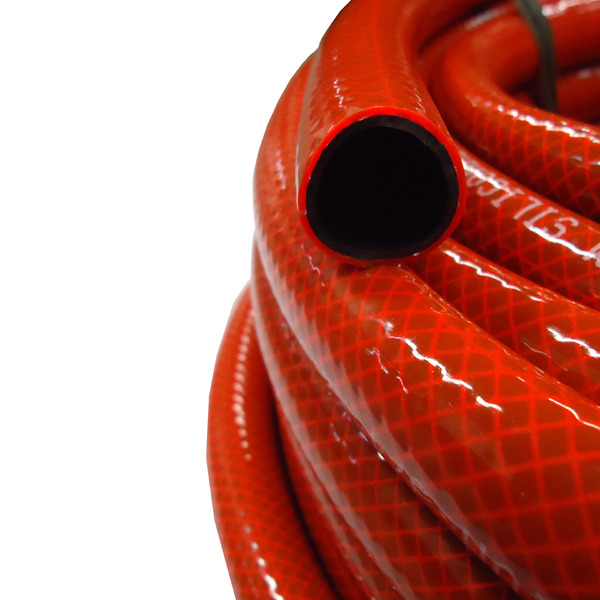 Mangueira Jardim Reforçada Premium Silicone Laranja 3/4 10m