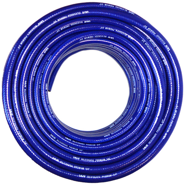Mangueira Jardim Reforçada Siliconada Premium Azul 3/4 15mt