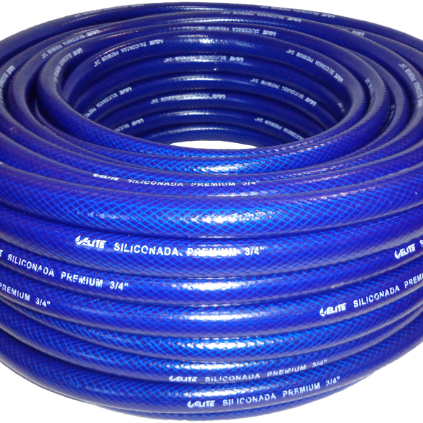 Mangueira Jardim Reforçada Siliconada Premium Azul 3/4 50mt