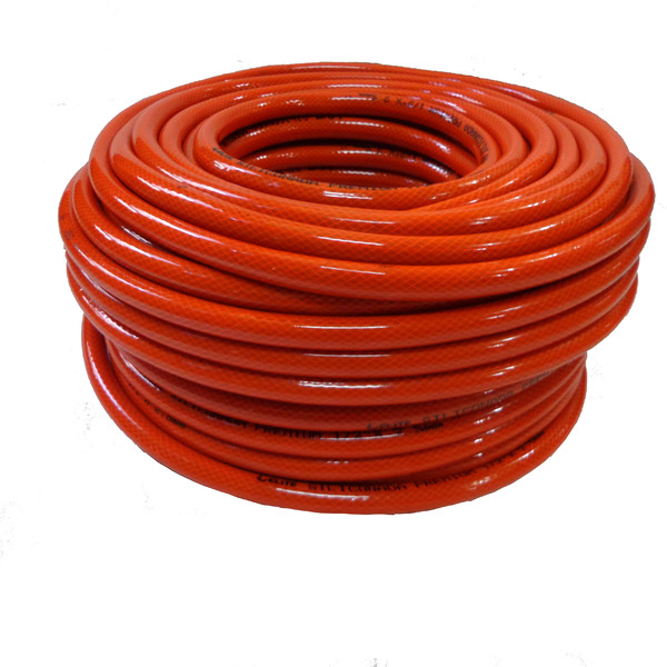 Mangueira Jardinagem Super Luxo Silicone Laranja 1/2 - 40m