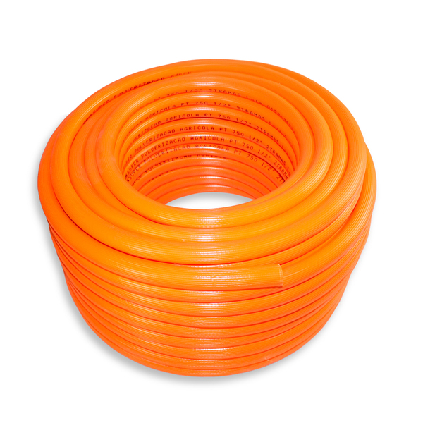 Mangueira Laranja Para Pulverização 1/2 Pol 750 Psi 70m