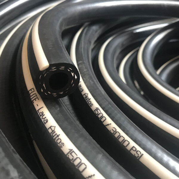 Mangueira Lava Auto Preta 1/2 1500/3000 Psi - 30 Metros