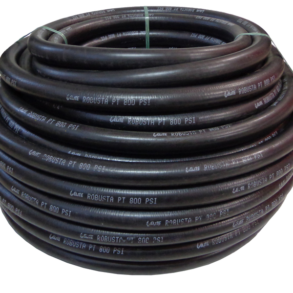 Mangueira Lava Jato Carro 1pol 800psi/lbs Preta Elite 50 Mts