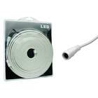 Mangueira Led Neon Branco Frio Flexível 12v - 5 Metros