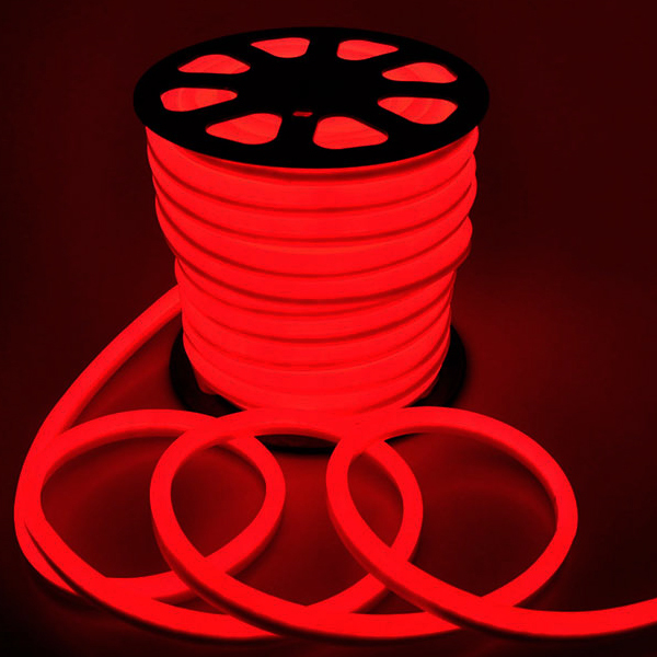 mangueira led neon luz vermelha 3m 127v