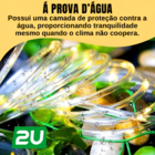 Mangueira Led Pisca 8 Funções Prova D'água 10m Branco Quente
