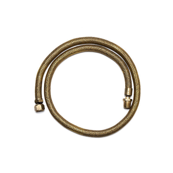 Mangueira Metálica Flexível 1 2m Para Fogão  Cooktop E Forno