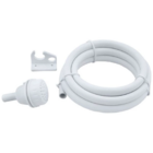 Mangueira Para Chuveiro 2,10m Universal Branca - Sintex