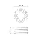 Mangueira Para Irrigacao 3 4 Preta Em Pebd 1 Camada 100 M - 2