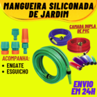 Mangueira Para Jardim 15 Metros Com Engate E Esguicho