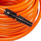 Mangueira Para Jardim 20m Trançada Kit Com Esguicho E Conecto