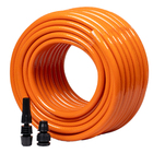 Mangueira Para Jardim 30m Trançada Kit Com Esguicho E Conecto