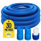 Mangueira Para Limpeza De Piscinas Flexível Flutuante 30 Metr