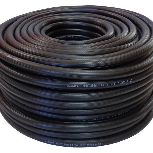 Mangueira Pneumatica Compressor Pt 500 5/16 Elite Preta 25mt
