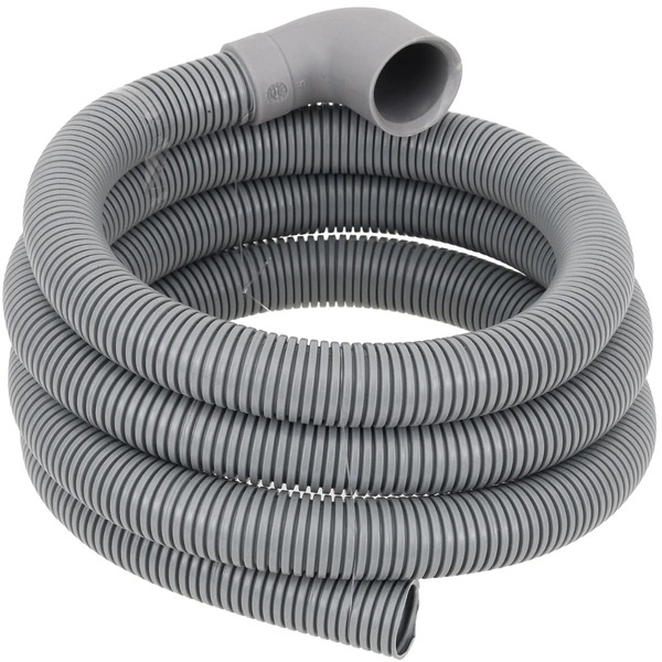 Mangueira Saída Água Máquina De Lavar Universal Cinza Bocal C