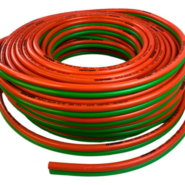 Mangueira Solda Dupla 5/16 Para Maçarico 300psi C/ 40 Metros