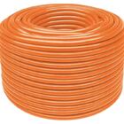 Mangueira Super Flex Em Pvc Laranja Para Jardim De 3 4 Com 50