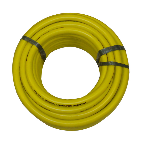 Mangueira Super Jardim Luxo Siliconada Amarela 3/4 - 60m