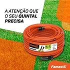 Mangueira Trançada Famastil Laranja Com Esguicho 15m