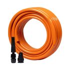 Mangueira Trançada Famastil Laranja Com Esguicho 15m