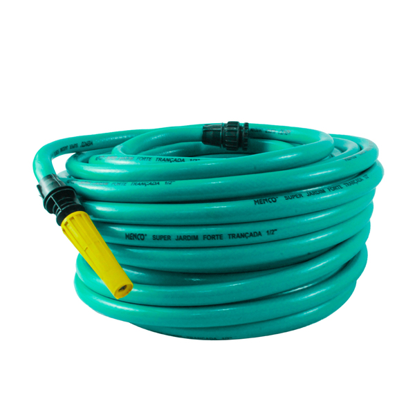 Mangueira Trançada Jardim Luxo Pr300psi/lbs Verde 1/2 - 30m
