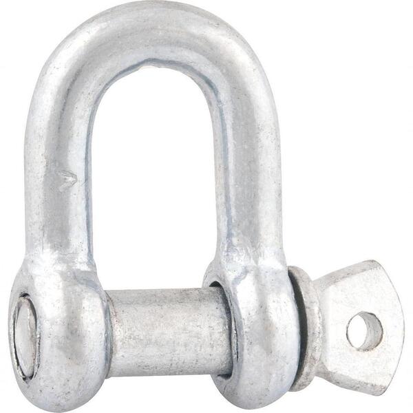 Manilha Para Cabo De Aço 1/2" Reta Leve Galvanizado - Vonder