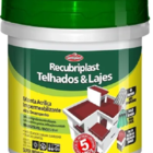 Manta Acrílica Impermeabiliz. Telhados E Lajes 14kg Preto