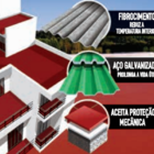 Manta Acrílica Impermeabiliz. Telhados E Lajes 20 Kg Cinza Mé