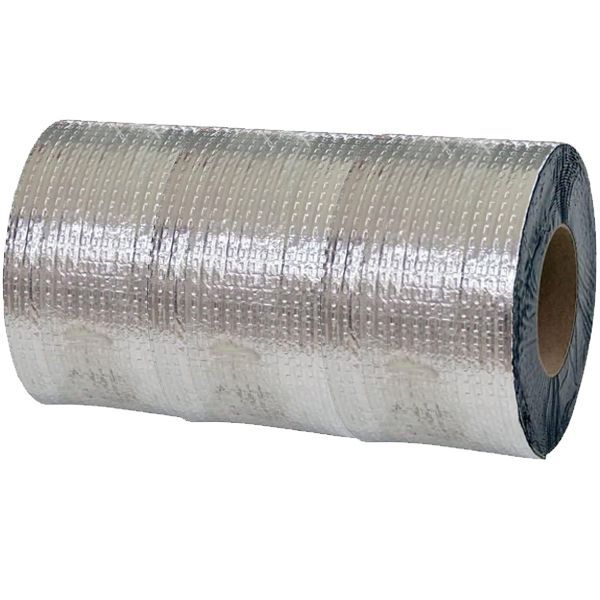 Manta Asfáltica Adesiva Aluminizada 45cm X 10m