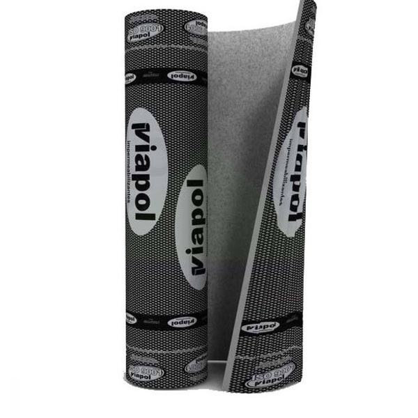 Manta Asfáltica ARDOSIADA VIAPOL 4mm Tipo 3 CINZA - Dimensão: