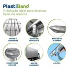 Manta Asfáltica Metalizada 20 Cm X 10 Metros 3 Peças