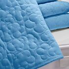 Manta Baby Buettner Malha Anti-alérgica Bordada 80cmx100m Azul