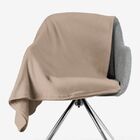 Manta Bene Casa Queen Microfibra Lisa Bem Estar Areia