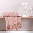 Manta Bene Casa Tricot 127cm X 152cm Misty