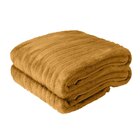 Manta Cama Casal Soft Premium 180x230cm Belchior Mostarda