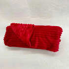 Manta Canelada - Vermelho