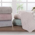 Manta Casal 180x220cm Andreza Flannel Mont Blanc Cáqui