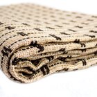 Manta Casal Força Do Querer - Caramelo Com Marrom