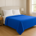 Manta Celta Lisa Casal 180x200cm Azul