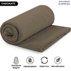 Manta Cobertor Casal 180x220cm Microfibra Soft Macia Camesa