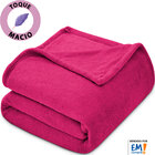 Manta Cobertor Casal Microfibra Soft Macia 180x200cm Luftex