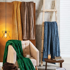 Manta Cobertor Coberta Microfibra Nepal Queen - Dourada - 100