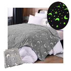 Manta Cobertor Infantil Brilha No Escuro Mantinha Florescente