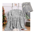 Manta Cobertor Infantil Brilha No Escuro Microfibra  Lua Estr