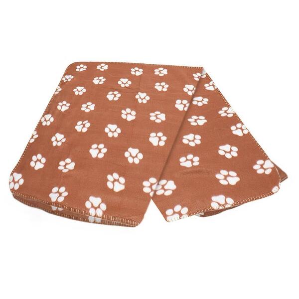 Manta Cobertor Para Cachorro Gato Marrom 60x70cm  - Casambien