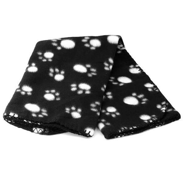 Manta Cobertor Para Cachorro Gato Preto 60x70cm  - Casambiente
