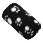 Manta Cobertor Para Cachorro Gato Preto 60x70cm  - Casambiente