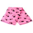 Manta Cobertor Para Cachorro Gato Rosa 60x70cm  - Casambiente
